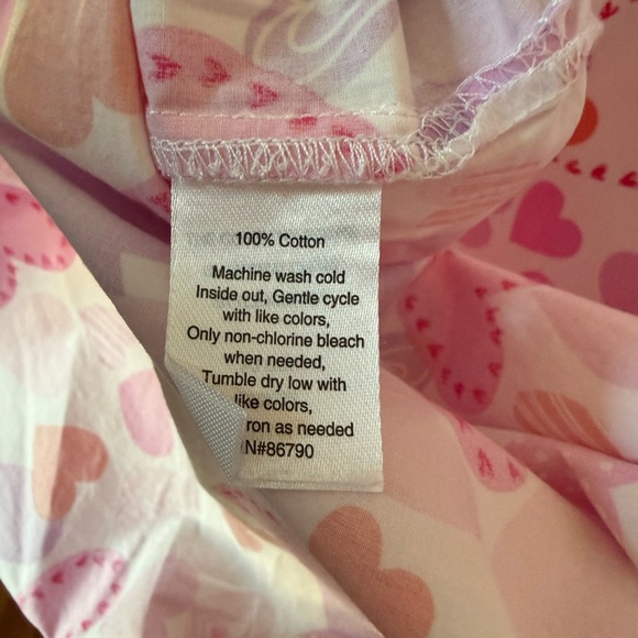 ❤️ The Company Store Women’s Valentine Heart Pajama Set long XXL - Picture 8 of 10